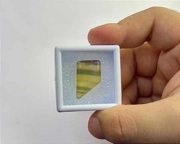 Fluorita Facetada Forma Livre 15,1x23,6mm