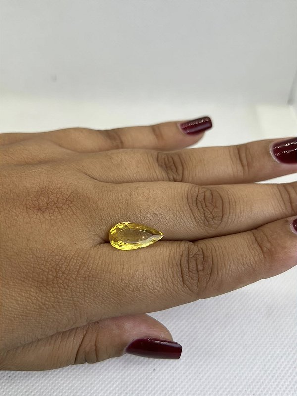 Berilo Facetado Gota 7,8x16 mm