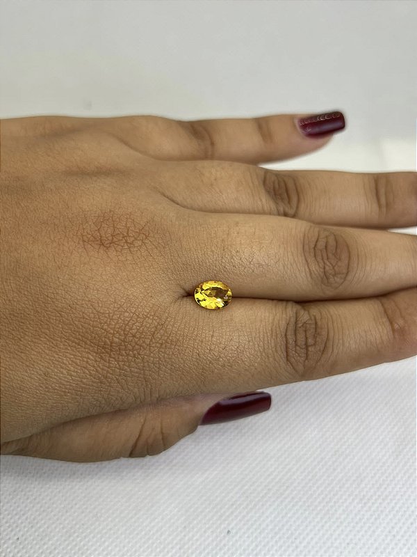Berilo Facetado Oval 6x7,9mm
