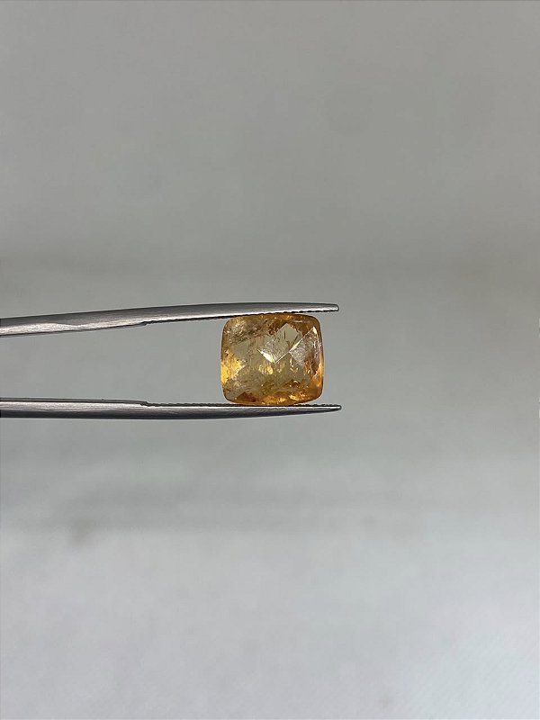 Topázio Imperial Facetado Retangular 10x11mm