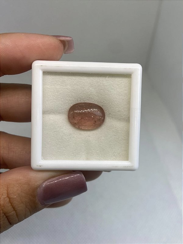 Topázio Imperial Cabochão Oval 10,2x14mm