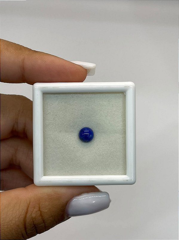 Lápis-Lazuli Cabochão Redondo 6mm