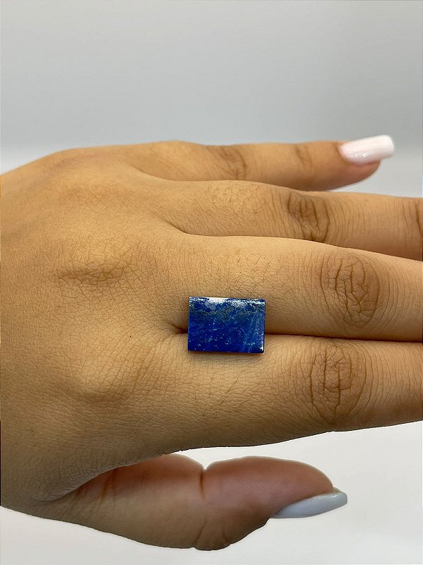 Lápis-Lazúli Cabochão Retangular 10x14mm