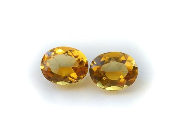 Citrino Oval 7X9mm Par