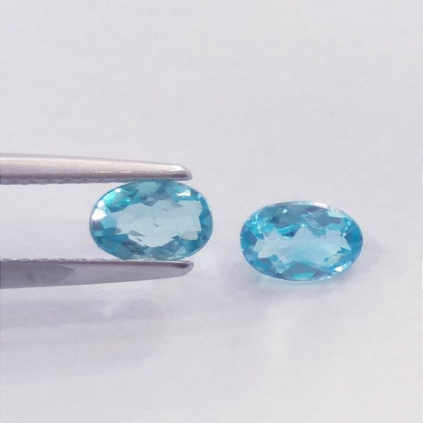 Apatita Oval Par 4X6mm