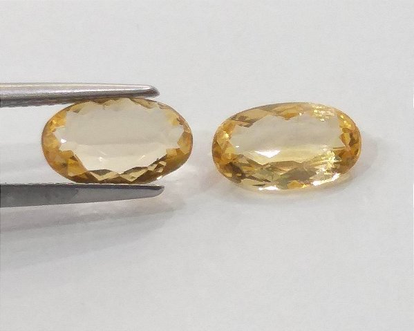 Topazio Imperial Oval Par 6x10 mm