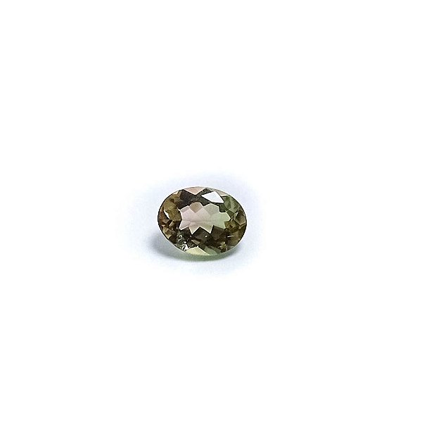 Turmalina Bicolor Facetada Oval 6x8 mm