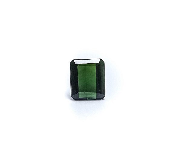 Turmalina Verde Facetada Retangular 7x8 mm