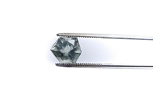 Prasiolita Facetada Forma Livre 11,5x12mm