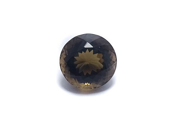 Quartzo Green Gold Redondo Facetado corado 24 mm