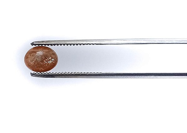 Quartzo Pedra Do Sol Natural Oval Lisa 7x9 mm
