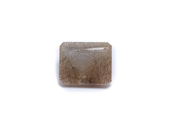 Quartzo Rutilo Dourado ou Cristal Rutilado Retangular 15x18 mm