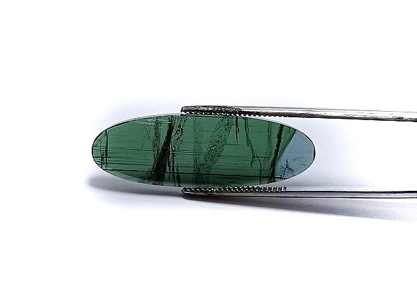 Turmalina Verde Oval Lisa 13x38 mm
