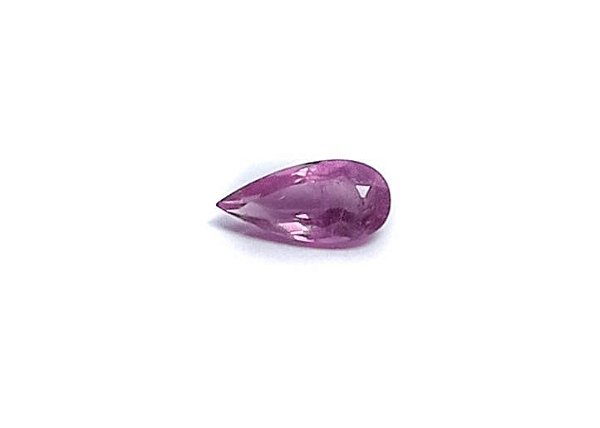 Turmalina Rubelita Gota 5,5 x 11 mm