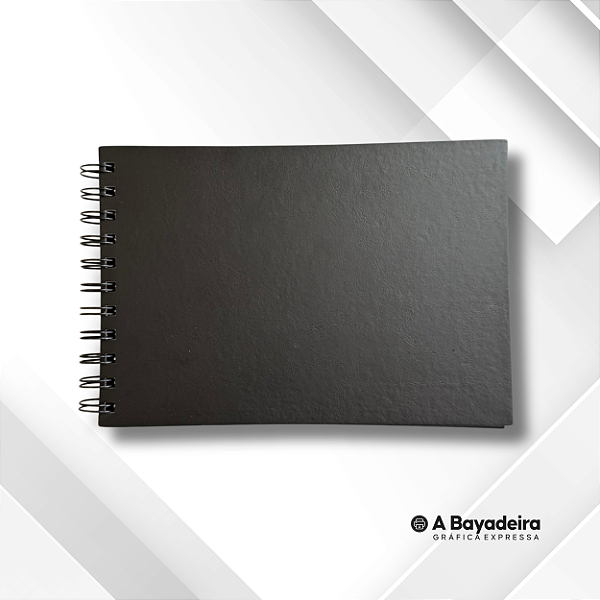 Álbum Preto Liso – Scrapbook