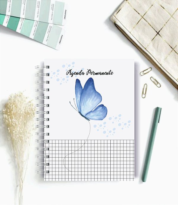 Agenda Permanente 1 Dia por página - Personalizado