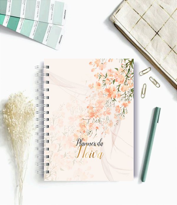 Planner da Noiva Floral - Personalizado