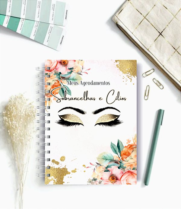 Agenda Permanente de Atendimentos / Agendamentos Sobrancelha e Cílios   - Personalizado