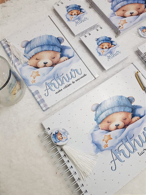 Kit Doces Lembranças Ursinho - Personalizado