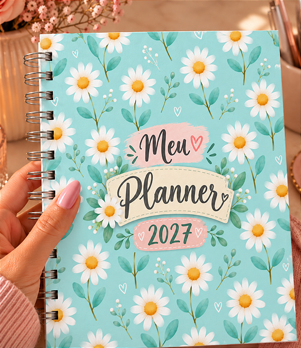 Planner Datado 2027 - Personalizado