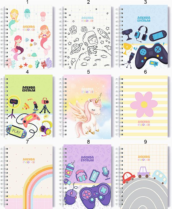 Agenda Escolar 2025 Creche - Personalizado