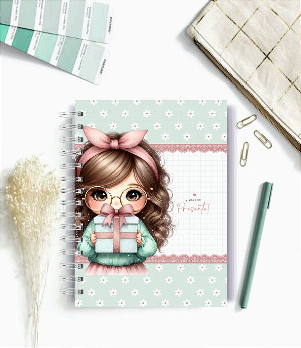 Agenda Permanente Vida 1 Dia por página - Personalizado