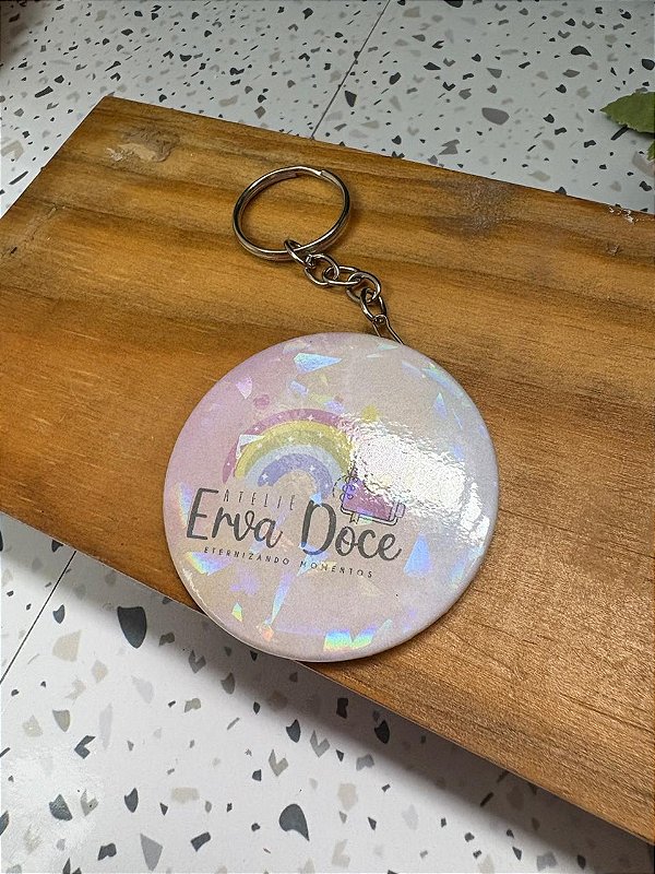 Chaveiro Botton Abridor de Latas - Personalizado