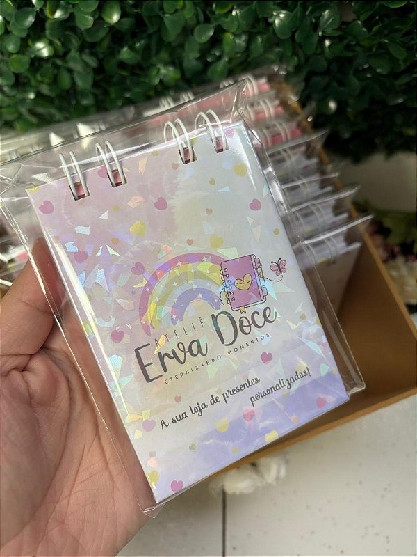 Caderneta tamanho A7 - Personalizado