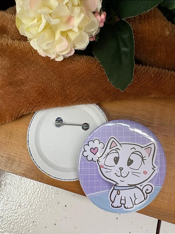 Botton Alfinete 55mm - Personalizado