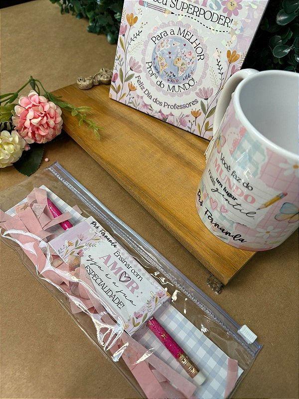 Kit caderneta - Personalizado