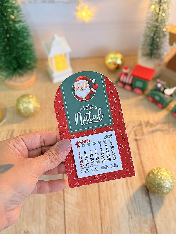 Calendário 2026 Mini - Personalizado