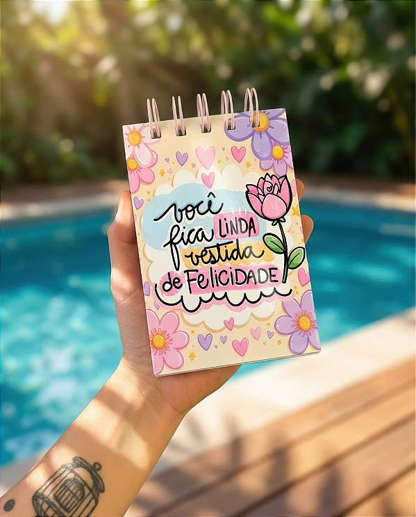 Caderneta tamanho A6 Mulher - Personalizado