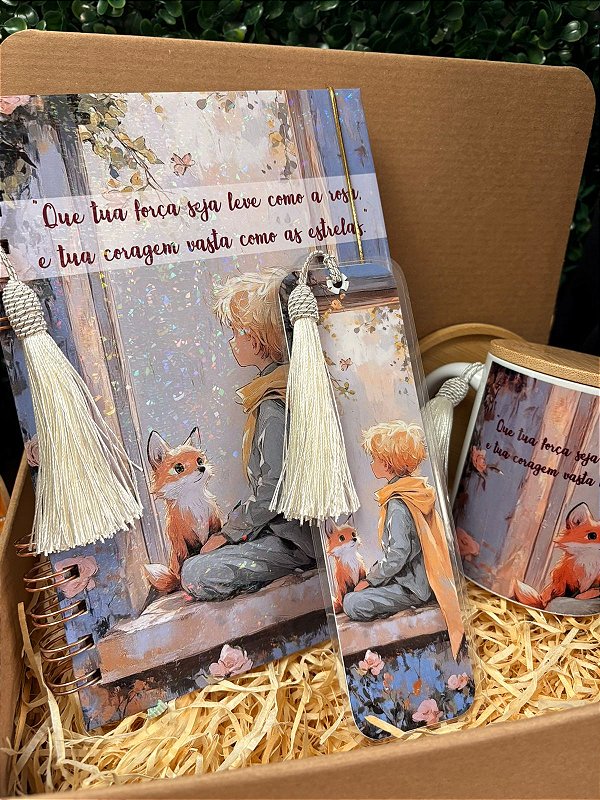 Kit Pequeno Príncipe Premium com acabamento artesanal - Personalizado