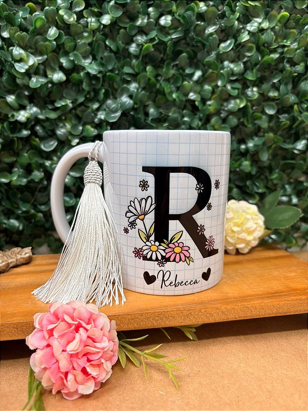 Caneca de Cerâmica linha Mães com acabamento artesanal - Personalizado