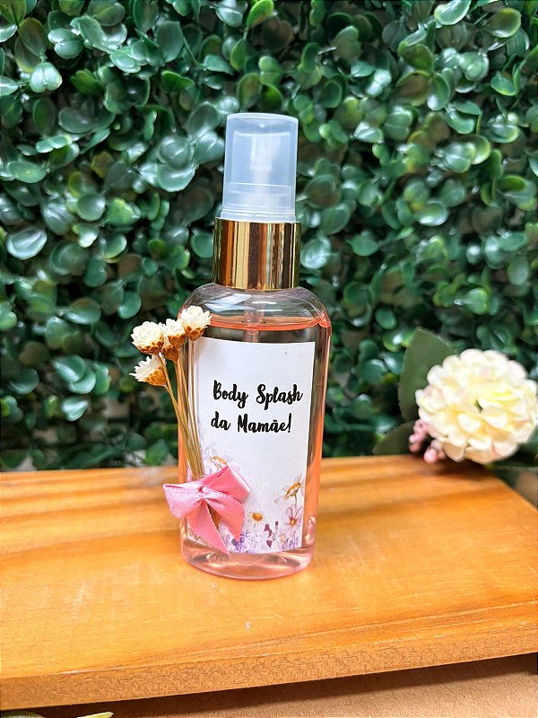 Body Splash 60 ml com acabamento artesanal - Personalizado