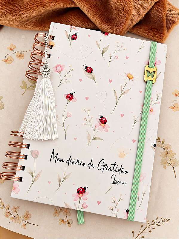 Diário da Gratidão Vintage - Personalizado