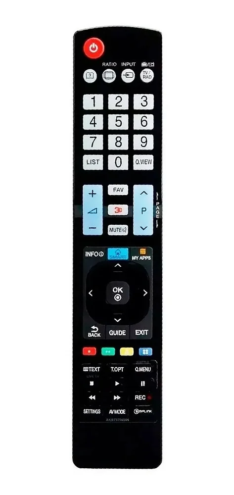 Controle Smart Compatível LG 3D FBG-7485