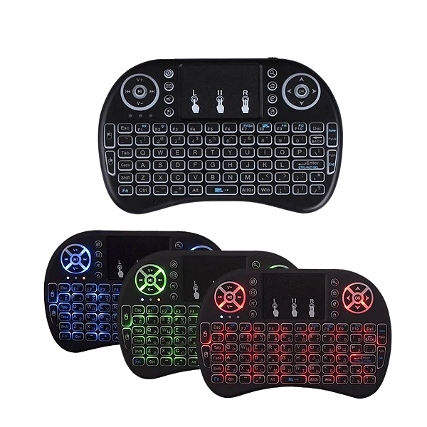 Mini Teclado LED Bluetooth Wireless Receptor USB Altomex AL-313