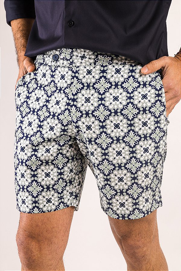 Short de Banho Estampa Portuguesa