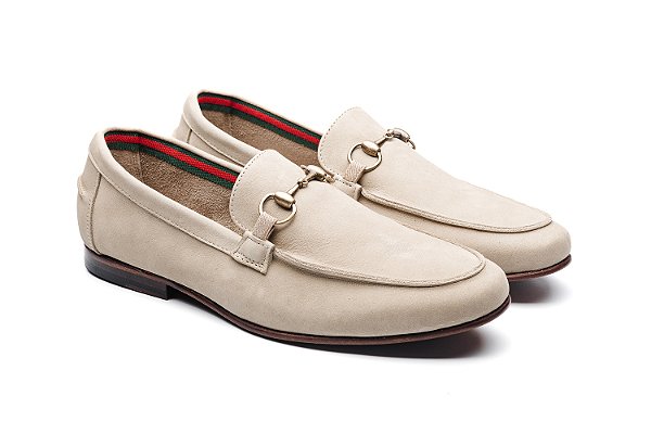 Mocassim de Nobuck com Bridão