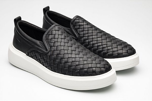 Sneaker Slip On Trisset Preto