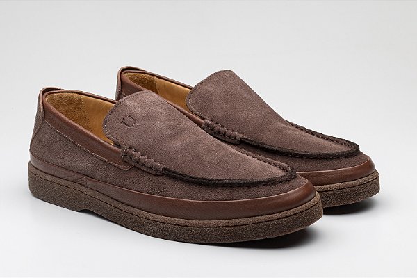 Loafer Camurça Pinhão