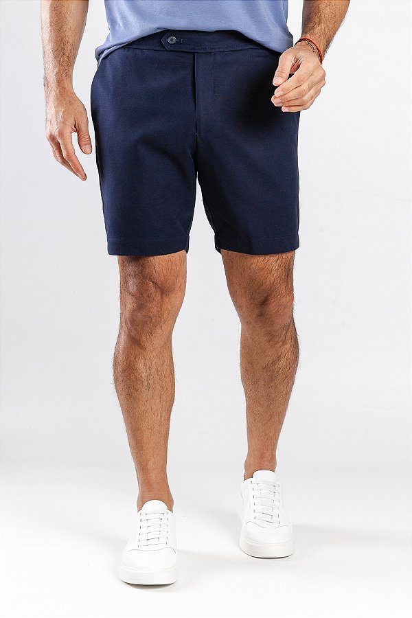 Bermuda de Sarja Marinho