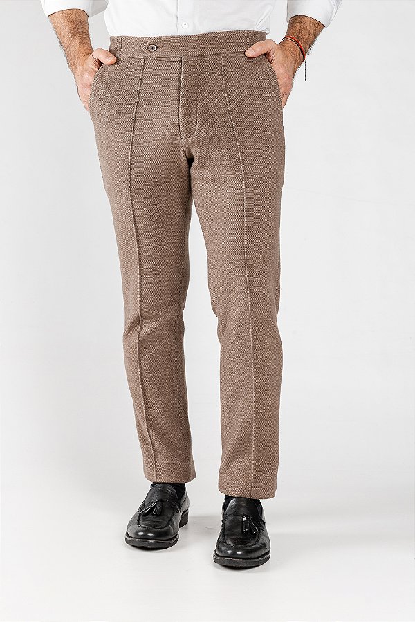 Calça Tec Flanel Fendi