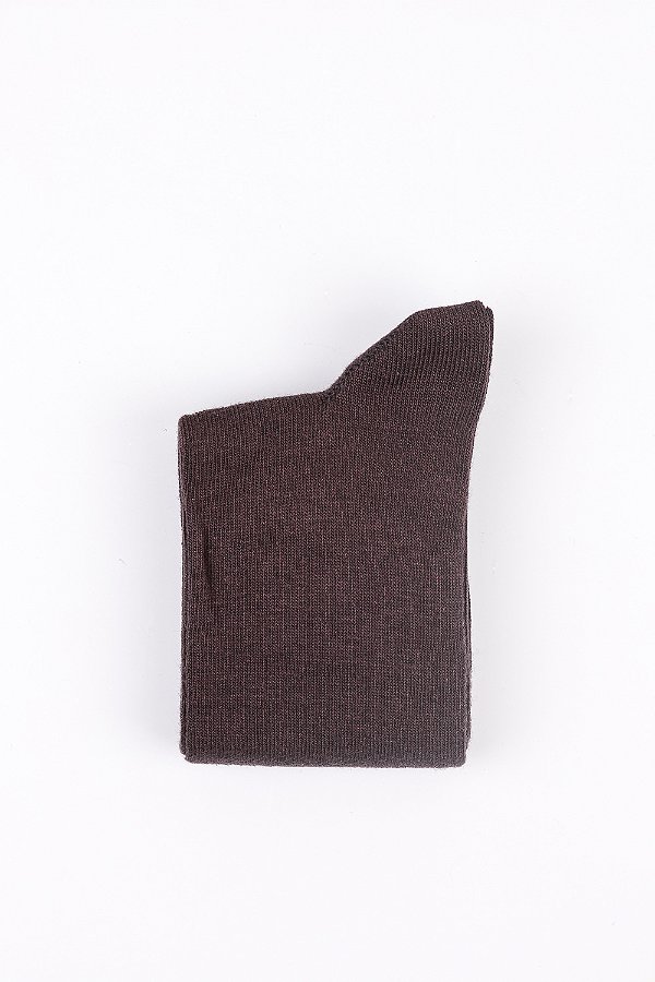 Meia Cano Médio Café