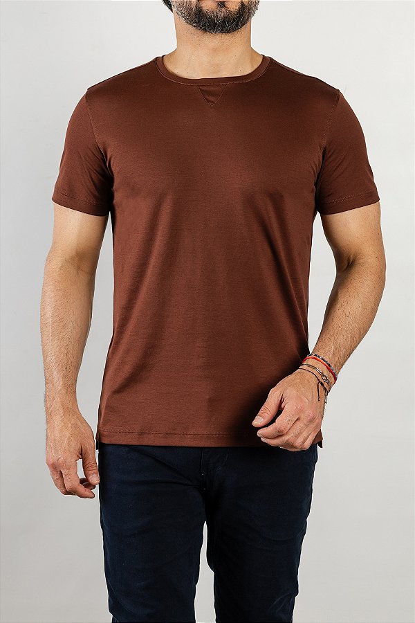 Camiseta Pima Café
