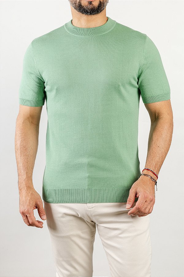 Camiseta Garda Gola Redonda Verde