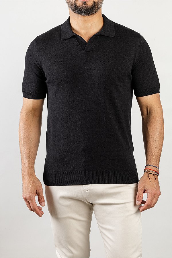 Camiseta Garda Polo V Preto