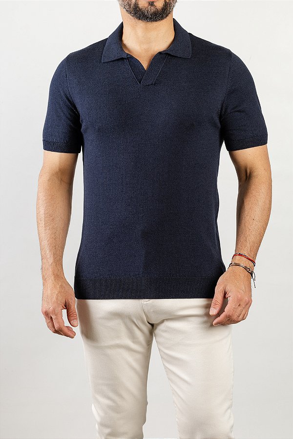Camiseta Garda Polo V Marinho