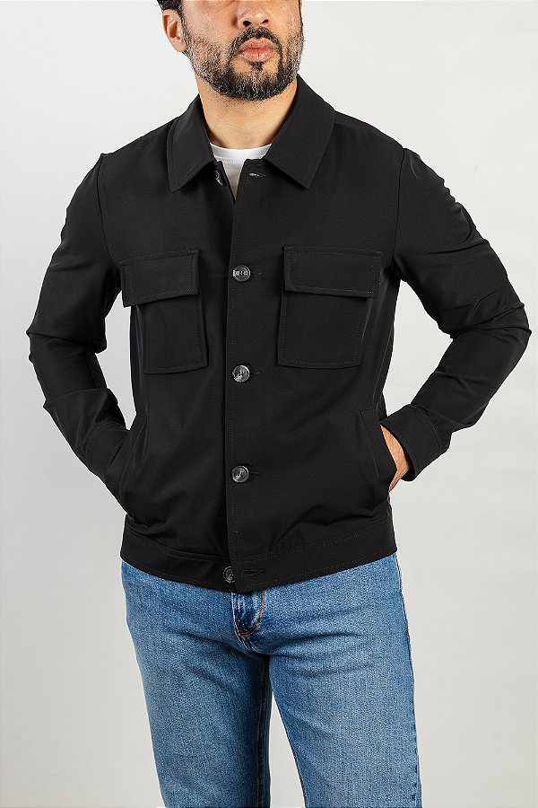 Jaqueta Connery Preta